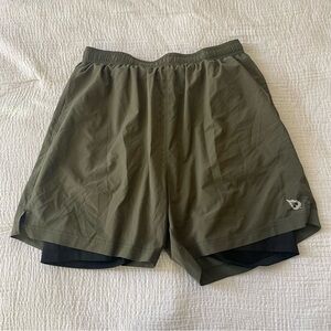 Baleaf Athletic Shorts, Green (Large)